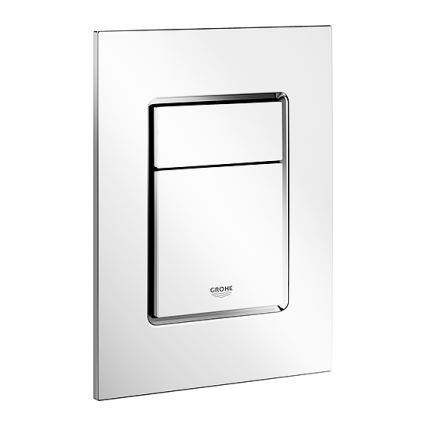 GROHE 37535000 - Splachovacie tlačidlo SKATE COSMOPOLITAN S 130 × 172 mm chróm
