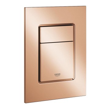 GROHE 37535DA0 - Ovládacie tlačidlo SKATE COSMOPOLITAN S 130 × 172 mm bronzové