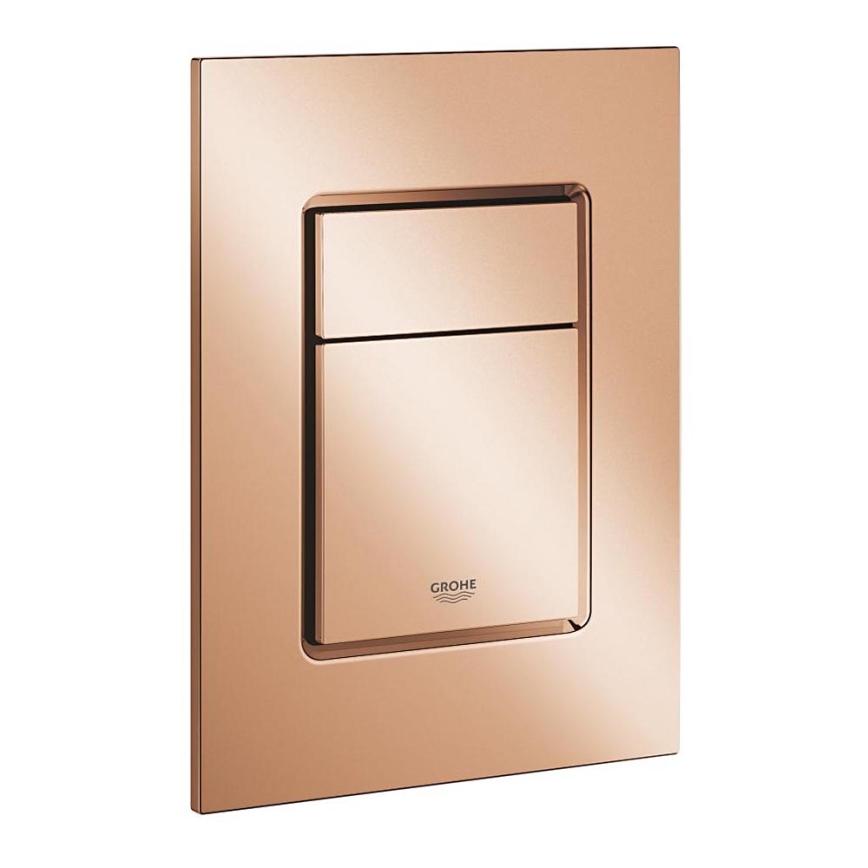 GROHE 37535DA0 - Ovládacie tlačidlo SKATE COSMOPOLITAN S 130 × 172 mm bronzové