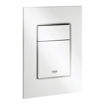 GROHE 37535SH0 - Splachovacie tlačidlo SKATE COSMOPOLITAN S 130 × 172 mm biela