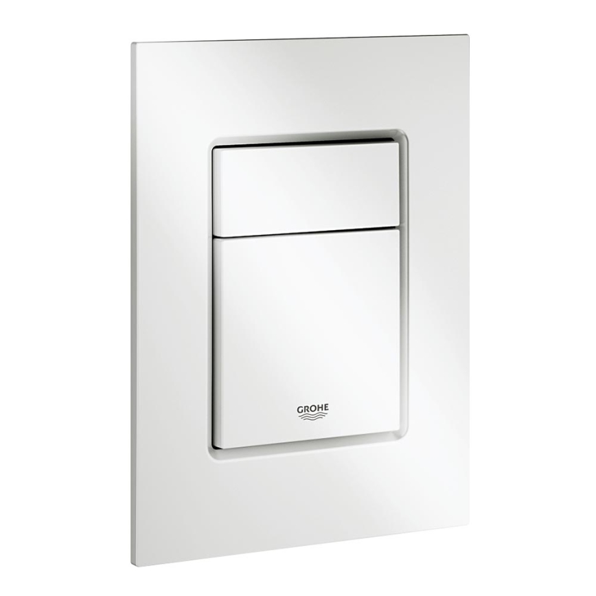 GROHE 37535SH0 - Splachovacie tlačidlo SKATE COSMOPOLITAN S 130 × 172 mm biele