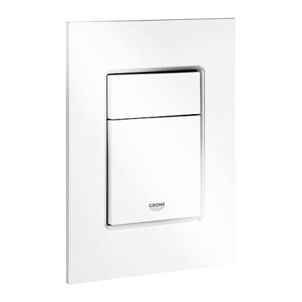 GROHE 37535SH0 - Splachovacie tlačidlo SKATE COSMOPOLITAN S 130 × 172 mm biele