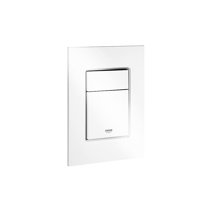 GROHE 37535SH0 - Splachovacie tlačidlo SKATE COSMOPOLITAN S 130 × 172 mm biele
