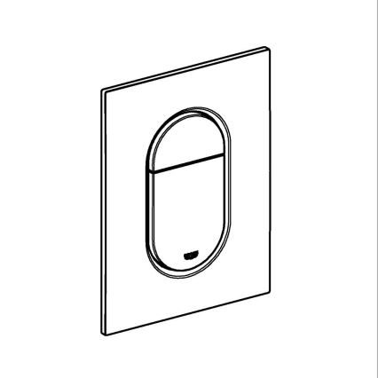 GROHE 37624DA0 - Ovládacie tlačidlo 130 × 172 mm bronzové
