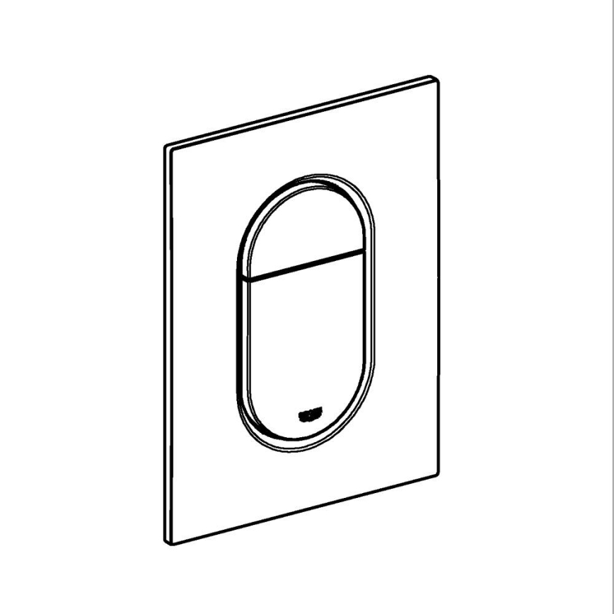 GROHE 37624DA0 - Ovládacie tlačidlo 130 × 172 mm bronzové