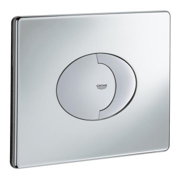 GROHE 38506000 - Splachovacie tlačidlo SKATE AIR 156 × 197 mm lesklý chróm