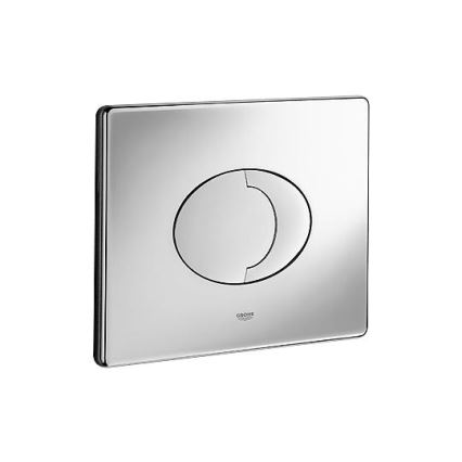 GROHE 38506000 - Splachovacie tlačidlo SKATE AIR 156 × 197 mm lesklý chróm