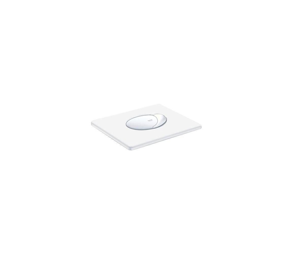 GROHE 38506SH0 - Splachovacie tlačidlo SKATE AIR 156 × 197 mm biela 38506SH0