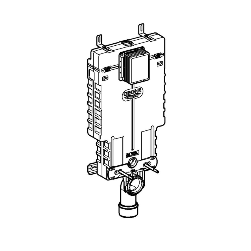 GROHE 38643001 - Modul pre WC UNISET 830 × 480 × 130 mm biely