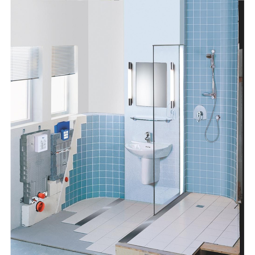 GROHE 38643001 - Modul pre WC UNISET 830 × 480 × 130 mm biely