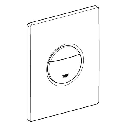 GROHE 38765000 - Splachovacie tlačidlo NOVA COSMOPOLITAN 156 × 197 mm chróm