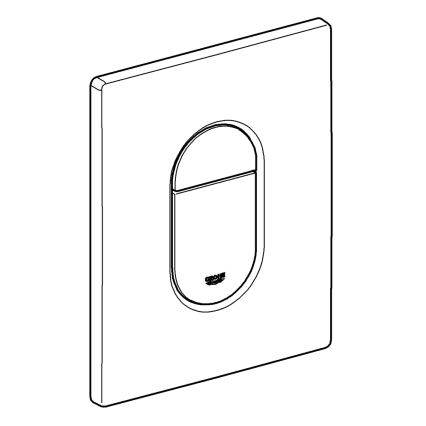 GROHE 38844000 - Splachovacie tlačidlo ARENA COSMOPOLITAN 156 × 197 mm chróm