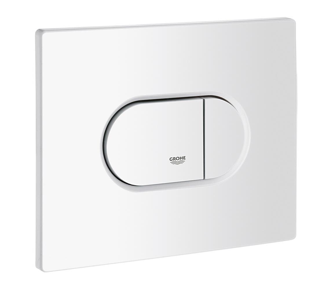 GROHE 38858SH0 - Splachovacie tlačidlo ARENA COSMOPOLITAN 156 × 197 mm biele 38858SH0