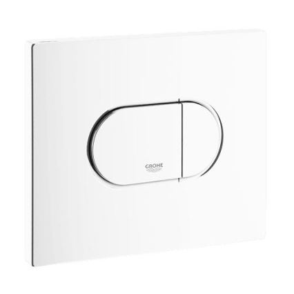 GROHE 38858SH0 - Splachovacie tlačidlo ARENA COSMOPOLITAN 156 × 197 mm biele