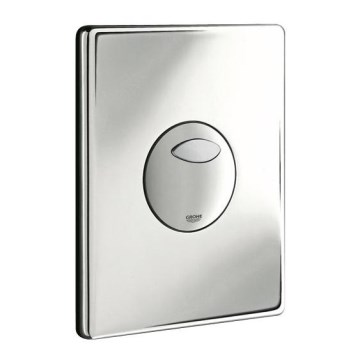 GROHE 38862000 - splachovacie tlačidlo SKATE 156 × 197 mm lesklý chróm