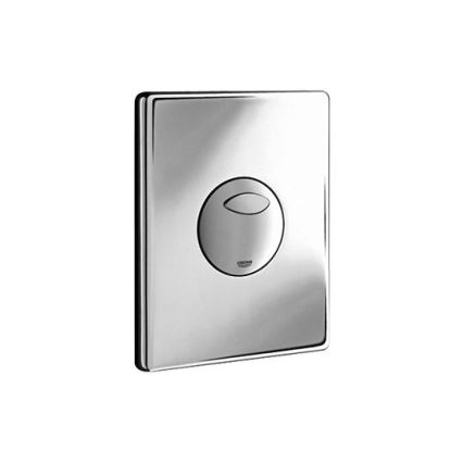 GROHE 38862000 - splachovacie tlačidlo SKATE 156 × 197 mm lesklý chróm
