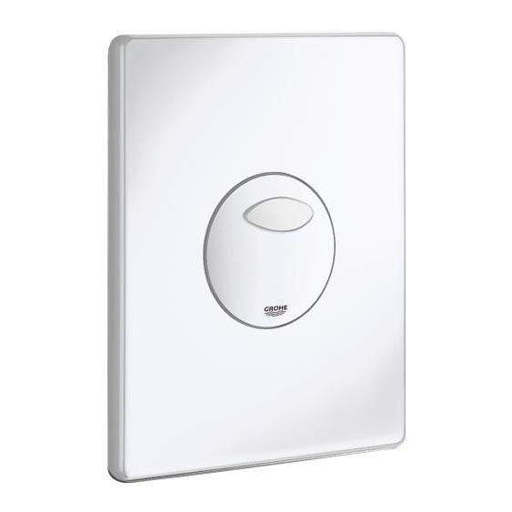 GROHE 38862SH0 - Ovládacie tlačidlo SKATE 156 × 197 mm biele