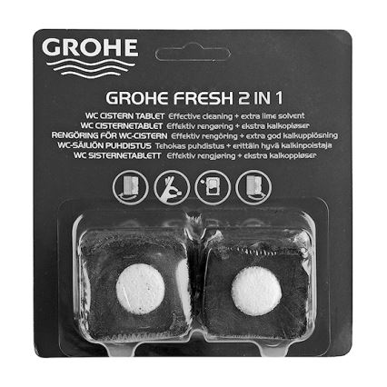 GROHE 38882000 - Tablety do WC FRESH gélová pena/biela