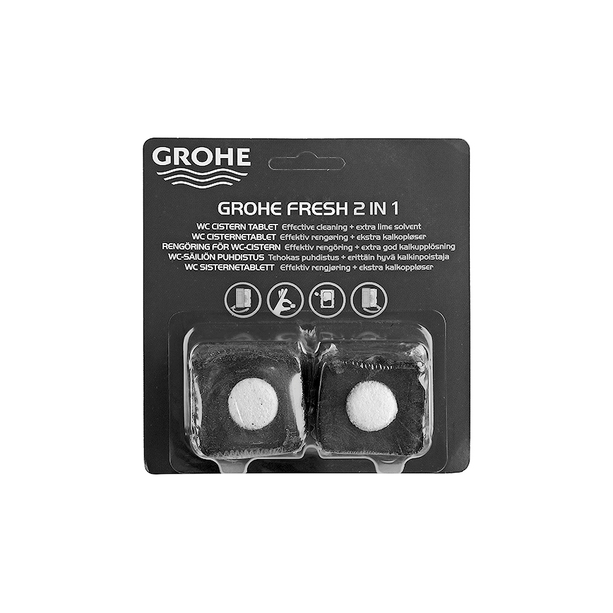 GROHE 38882000 - Tablety do WC FRESH gélová pena/biela