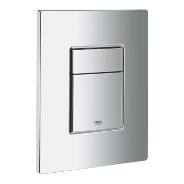 GROHE 38966000 - Ovládacie tlačidlo EVEN 156 × 197 mm lesklý chróm
