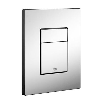 GROHE 38966000 - Ovládacie tlačidlo EVEN 156 × 197 mm lesklý chróm