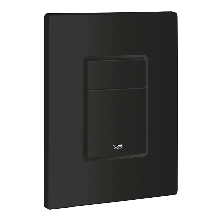 GROHE 389662430 - Splachovacie tlačidlo EVEN 156 × 197 mm čierne