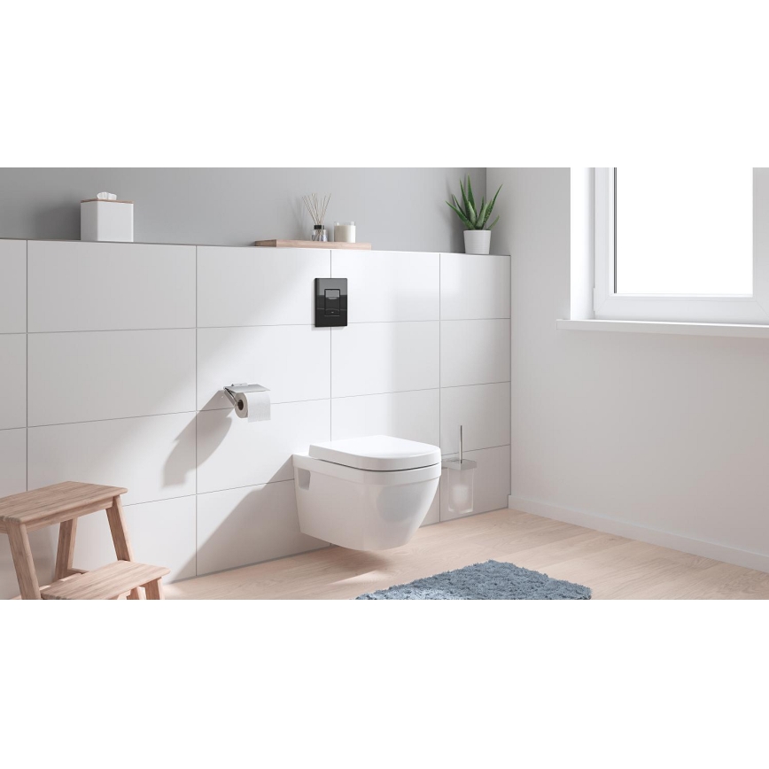 GROHE 38966KV0 - Splachovacie tlačidlo EVEN 156 × 197 mm čierne