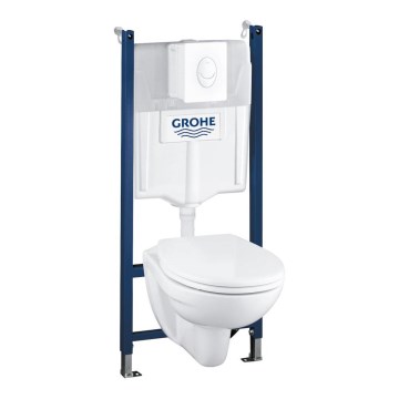 GROHE 39116000 - Sada 4 v 1 SOLIDO COMPACT 1,13 m odolná biela