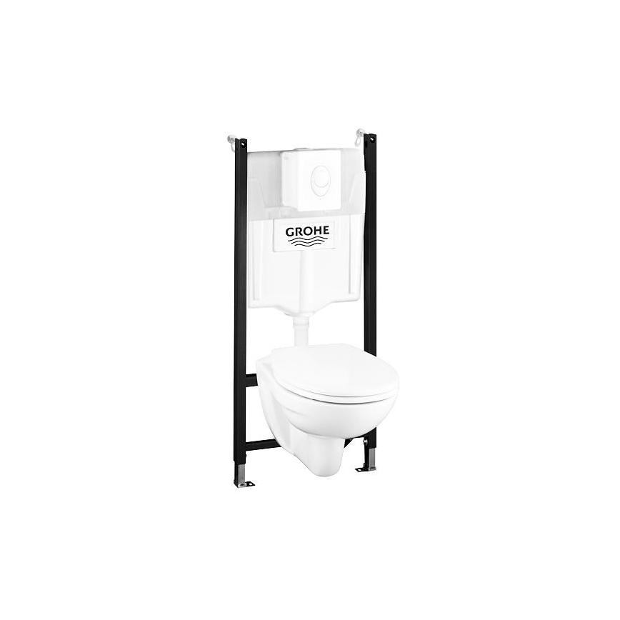 GROHE 39116000 - Sada 4 v 1 SOLIDO COMPACT 1,13 m odolná biela