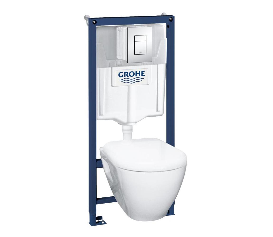 GROHE 39186000 - Sada 4 v 1 so sanitárnou keramikou SOLIDO COMPACT 1,13 m 39186000