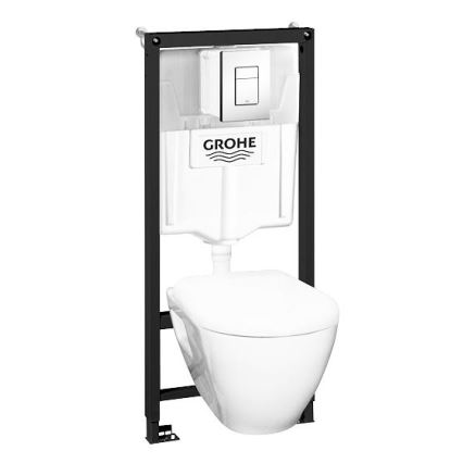GROHE 39186000 - Sada predstennej inštalácie SOLIDO 1,13 m, biela