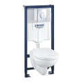 GROHE 39192000 - Sada 4 v 1 SOLIDO 1,13 m duro-biela