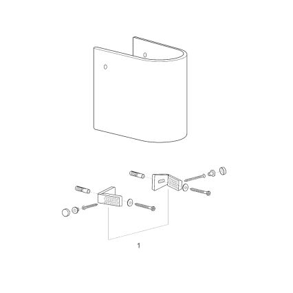 GROHE 39201000 - Polostĺp EURO CERAMIC 210 × 300 × 322 mm keramika/biela