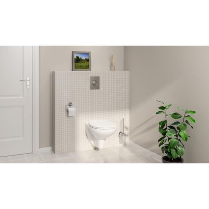GROHE 39351000 - Závesné WC BAU CERAMIC 53,1 × 36,8 × 36,3 cm keramika/biela