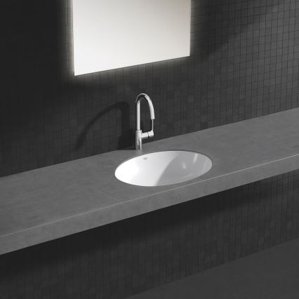 GROHE 39423000 - Zapustené umývadlo BAU CERAMIC 560 × 420 mm keramika/biela