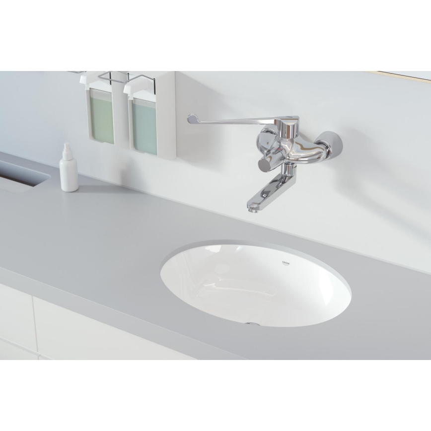 GROHE 39423000 - Zapustené umývadlo BAU CERAMIC 560 × 420 mm keramika/biela