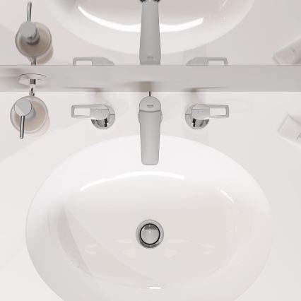 GROHE 39423000 - Zapustené umývadlo BAU CERAMIC 560 × 420 mm keramika/biela
