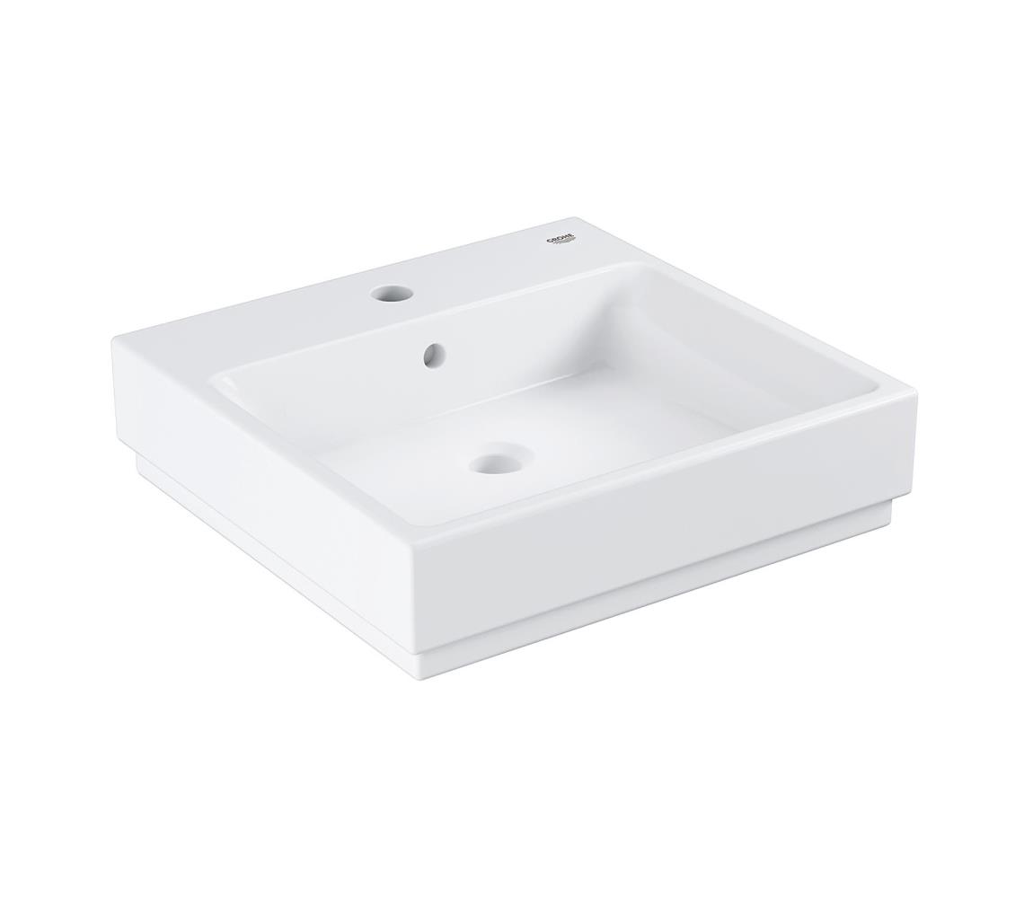 GROHE 3947400H - Umývadlo CUBE CERAMIC 500 × 490 mm keramika/biela 3947400H