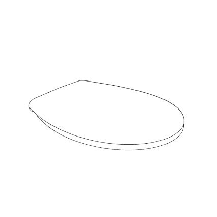 GROHE 39492000 - WC sedátko BAU CERAMIC DuroWhite