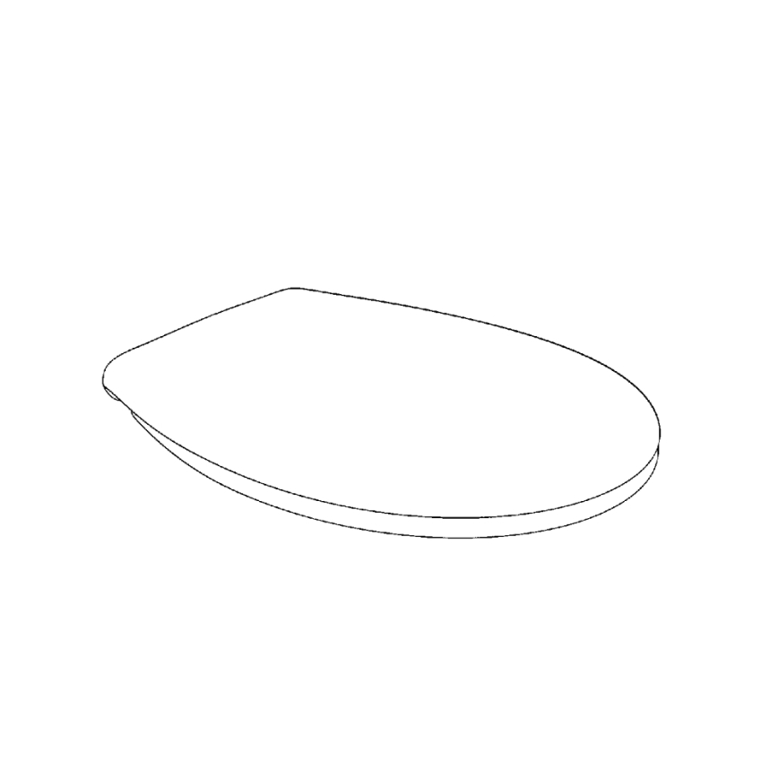 GROHE 39492000 - WC sedátko BAU CERAMIC DuroWhite