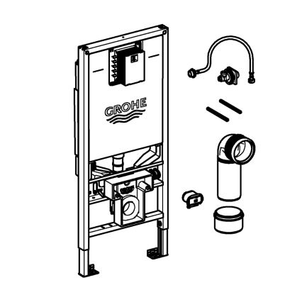 GROHE 39596000 - Modul pre WC RAPID SLX 1130 mm biely