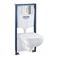 GROHE 39817000 - Sada pre WC SOLIDO 1,13 m keramika/biela
