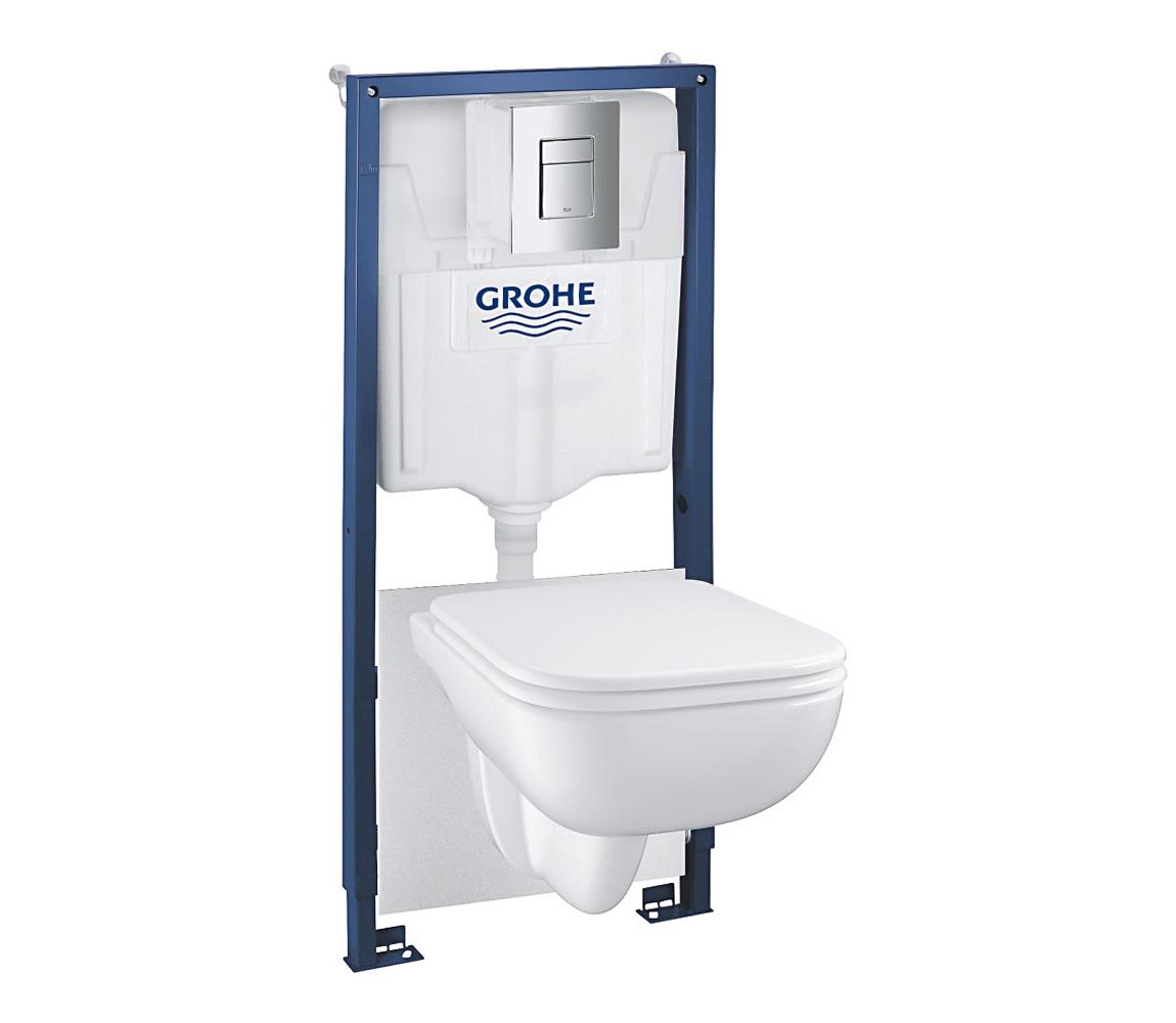GROHE 39817000 - Sada pre WC SOLIDO 1,13 m keramika/biela 39817000