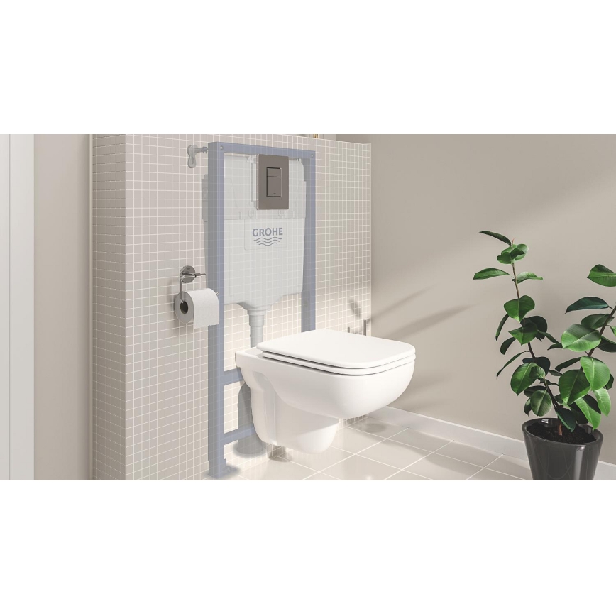 GROHE 39817000 - Sada pre WC SOLIDO 1,13 m keramika/biela