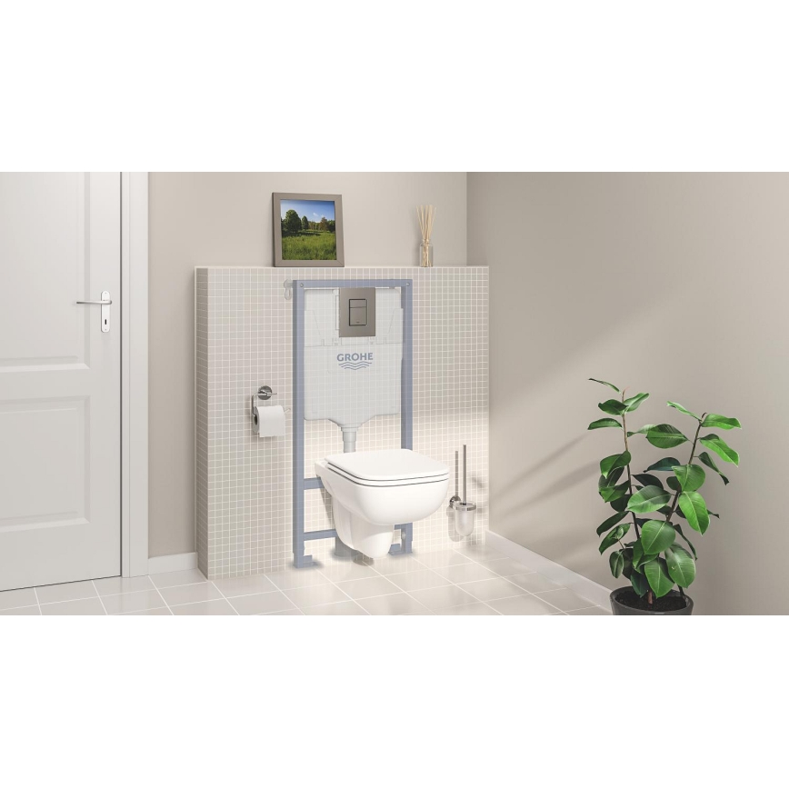 GROHE 39817000 - Sada pre WC SOLIDO 1,13 m keramika/biela