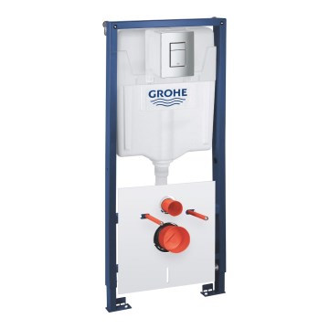 GROHE 39930000 - Sada 4 v 1 pre WC SOLIDO 1,13 m, lesklý chróm