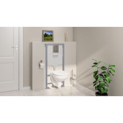 GROHE 39930000 - Sada 4 v 1 pre WC SOLIDO 1,13 m, lesklý chróm