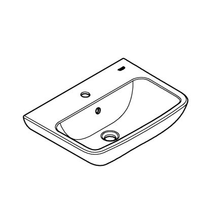 GROHE 39949000 - Umývadlo START EDGE 550 × 400 mm keramika/biela