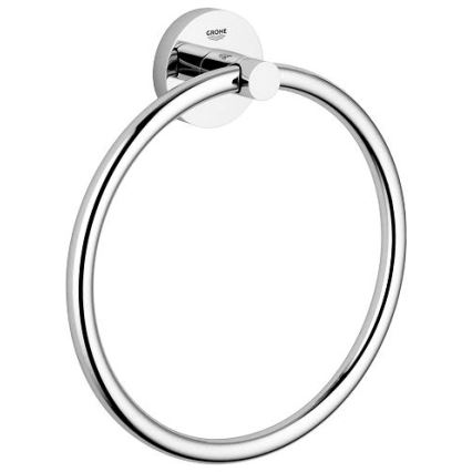 GROHE 40365001 - Držiak na uteráky ESSENTIALS 18 cm lesklý chróm