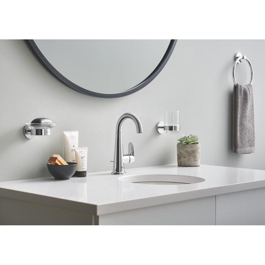 GROHE 40365001 - Držiak na uteráky ESSENTIALS 18 cm lesklý chróm